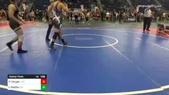 160 lbs Quarterfinal - Paul Vargas, Threshold WC vs Izaak Padilla, Barton Racing