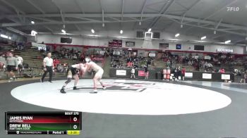 149 lbs Cons. Round 2 - James Ryan, Kutztown vs Drew Bell, Fort Hays State