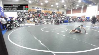 106 lbs Cons. Round 10 - Cadence Harrell, Mayfair vs Nathaniel Solorio, Damien
