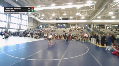 190 lbs Cons. Round 4 - Koryn Mafi, Davis vs Heather Weakley, Springville