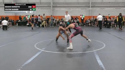 84 lbs Round 2 (6 Team) - Colton Barker, Rising Kingz vs Mason Burnette, Capital City WC