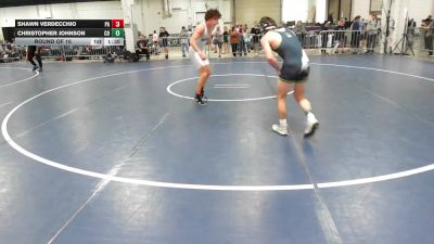 136 lbs Round Of 16 - Shawn Verdecchio, PA vs Christopher Johnson, CO