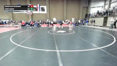 170B Champ. Round 1 - Josie Quick, Kearney vs Madelynn Mcginnis, Nixa