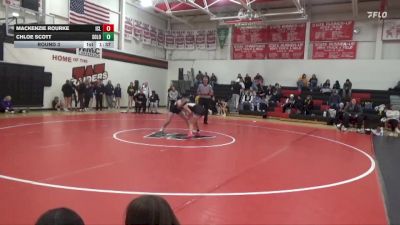 JV-9 lbs Round 3 - Mackenzie Rourke, Iowa City Liberty vs Chloe Scott, Solon