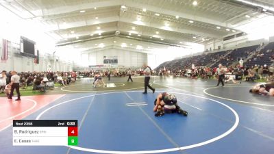 126 lbs Quarterfinal - Brennen-Rey Rodriguez, Spring Valley Griz Or ATC vs Elias Casas, Threshold