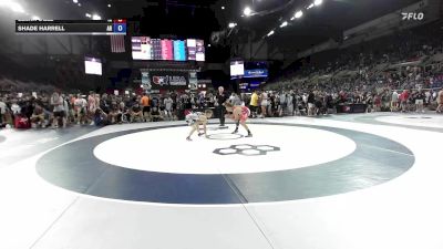 120 lbs Cons. Rd Of 128 - Elijah Ogle, IN vs Shade Harrell, AR