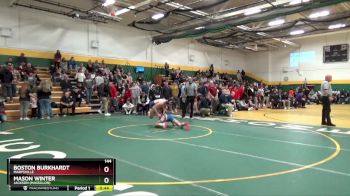 144 lbs Cons. Round 6 - Boston Burkhardt, MARYSVILLE vs Mason Winter, Jackson (Massillon)