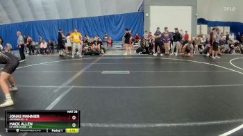 144 lbs Round 4 (8 Team) - Jonas Mannier, Jackson HS vs Mack Allen, CP Wrestling