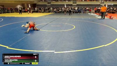 70 lbs Semifinal - Tate Braaten, Minnewaska vs Jaxx Dahlheimer, Brainerd