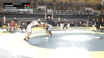 165 lbs Quarterfinal - Lucas Boe, Lake Highland Prep vs Barry Norman, Blair Academy