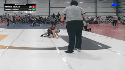 96 lbs Round 1 - 9:00am Friday - Antonio Aguilar, Cali Red vs Dominic Pizzuli, Westshore D.S.