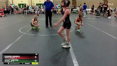 68 lbs Finals (2 Team) - Cooper Kidwell, Virginia Patriots vs Wyatt Breton, Glasgow WA