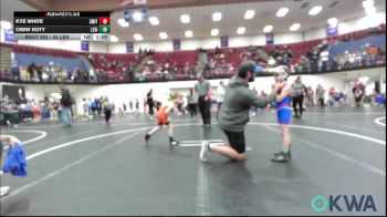 52 lbs Round Of 32 - Kye White, Smith Wrestling Academy vs Crew Doty, Lexington Wrestling Club