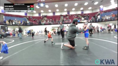 52 lbs Round Of 32 - Kye White, Smith Wrestling Academy vs Crew Doty, Lexington Wrestling Club