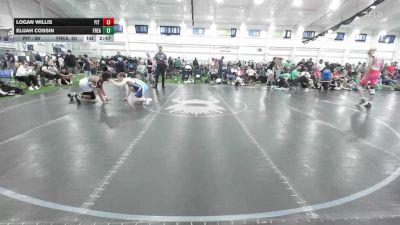 153 lbs Consi Of 4 - Logan Willis, Pit Crew - HS vs Elijah Cossin, Freakztyle Fire N Ice - HS