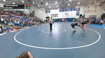 155 lbs Quarterfinal - Elyse Neph, Campbell County vs Lainah Lindblom, Thunder Basin High School