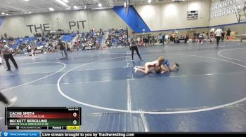 85 lbs Cons. Round 3 - Beckett Berglund, Sons Of Atlas Wrestling Club vs Cache Smith, Bear River Wrestling Club