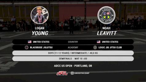 Logan Young vs Noah Leavitt 2026 ADCC Portland Open