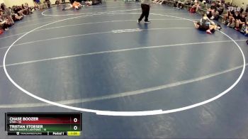125 lbs Round 1 (6 Team) - Chase Boozer, Utah vs Tristan Stoeser, South Dakota Lightning