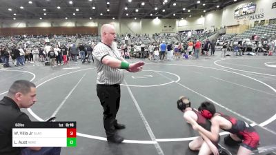 62 lbs Consolation - William Villa Jr, Gladiator Wrestling vs Levi Aust, NorCal Nomads