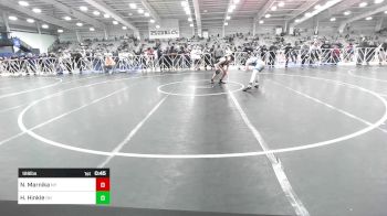 126 lbs Consi Of 32 #2 - Nikolas Marnika, NY vs Hunter Hinkle, OH