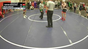 165 lbs Champ. Round 1 - Sawyer Greenstreet, Thurston vs Micah Carolino, Westview