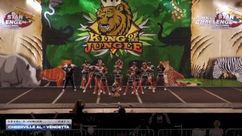 CheerVille AL - Vendetta [2025 L3 Junior Day 1] 2025 ASC King of the Jungle Nashville Showdown