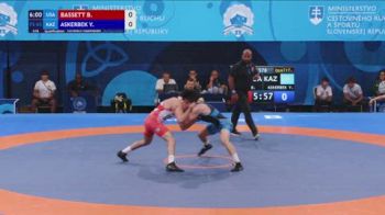 65 kg Qualif. - Bowen Bassett, United States vs Yeraly Askerbek, Kazakhstan