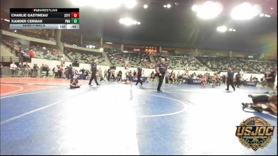 58 lbs Semifinal - Charlie Gastineau, Standfast vs Xander Cermak, Perry Wrestling Academy