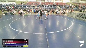 67 lbs Quarterfinal - Kanin Kumfer, AK vs Thatcher Purser, UT