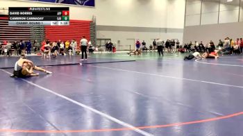 157 lbs Champ. Round 1 - David Norris, Apprentice School vs Cameron Cannaday, Garrett College