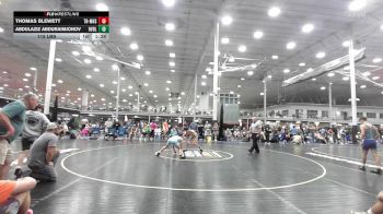 115 lbs Rr Rnd 1 - Thomas Blewett, Triumph - HSC vs Abdulaziz Abduraimjonov, Revival Blue - HSC