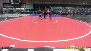 43 lbs 3rd Place - Ivan Zavala, Team Coalinga vs Koen Robinson, Shootbox
