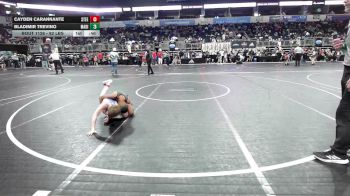 92 lbs Semifinal - Cayden Carannante, Steel Valley Renegades WC vs Bladimir Trevino, Madill Takedown Club