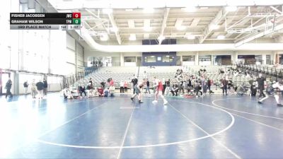 285 lbs 3rd Place Match - Fisher Jacobsen, JWC vs Graham Wilson, Team Prestige Wrestling