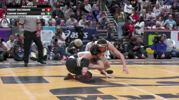 127 lbs Final - Freddy Bachmann, Faith Christian vs Carter Chunko, Saucon Valley