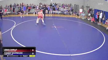 126 lbs Champ. Round 2 - Jonas Camillo, Salem Elite Mat Club vs Forrest Baumbaugh, Canby Mat Club