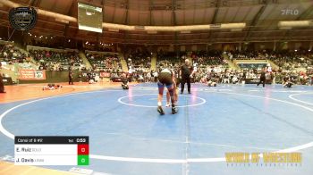 100 lbs Consi Of 8 #2 - Elianah Ruiz, GOLDRUSH Academy vs Justice Davis, Lady Outlaw Wrestling Academy