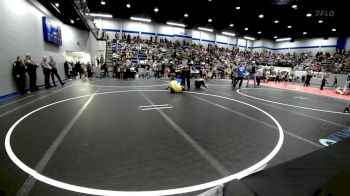 120 lbs Semifinal - BREYLON SMITH, Darko Valley Wolfpak vs Kash Goff, Piedmont