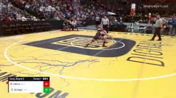 113-5A Cons. Round 2 - Elijah Griego, Lakewood vs Braaden Heinz, Brighton