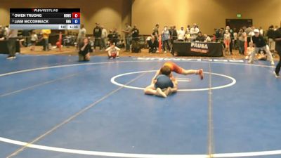 77 lbs Semis - Owen Truong, NOVA WC vs Liam McCormack, Empire Wrestling Academy