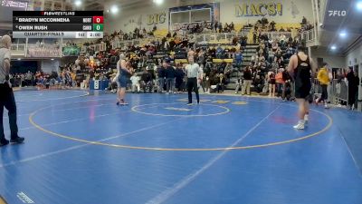 285 lbs Quarterfinal - Bradyn McConneha, North Allegheny vs Owen Rush, Canon-McMillan