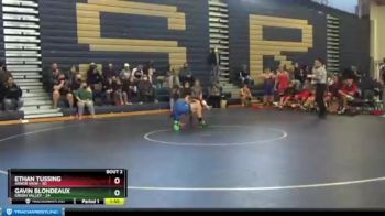 170 lbs Champ Round 1 (16 Team) - Ethan Tussing, Arbor View vs Gavin Blondeaux, Green Valley