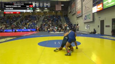 157 lbs Quarterfinal - Koa Ruiz, California Baptist vs Devyn Flores-Che, CSU Bakersfield
