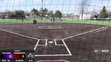 Replay: Williams College vs Springfield | Mar 8 @ 12 PM