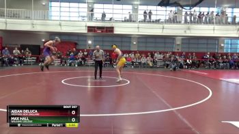 197 lbs Cons. Round 3 - Aidan DeLuca, Western New England vs Max Hall, Williams College
