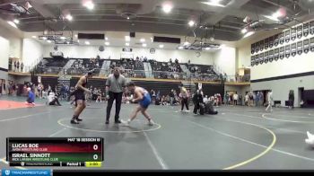 160 lbs Quarterfinal - Lucas Boe, Avon Wrestling Club vs Israel Sinnott, Rick Larsen Wrestling Club