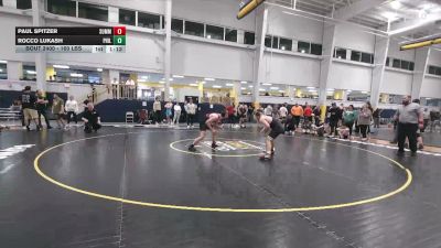160 lbs 3rd Place - Paul Spitzer, Summit vs Rocco Lukash, Philadelphia
