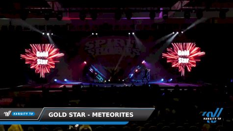 Gold Star - Meteorites [2022 L1 Youth - D2 - Small Day 3] 2022 Spirit Sports Palm Springs Grand Nationals