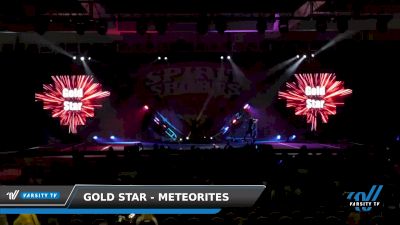 Gold Star - Meteorites [2022 L1 Youth - D2 - Small Day 3] 2022 Spirit Sports Palm Springs Grand Nationals